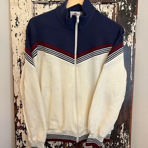 Vintage men’s soft track Triathlon brand  jacket. Size Medium.